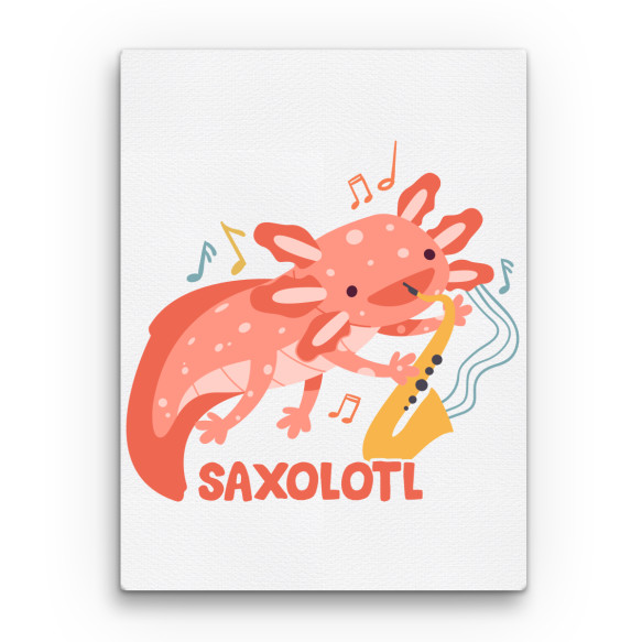 Saxolotl Axolotl Vászonkép - Axolotl