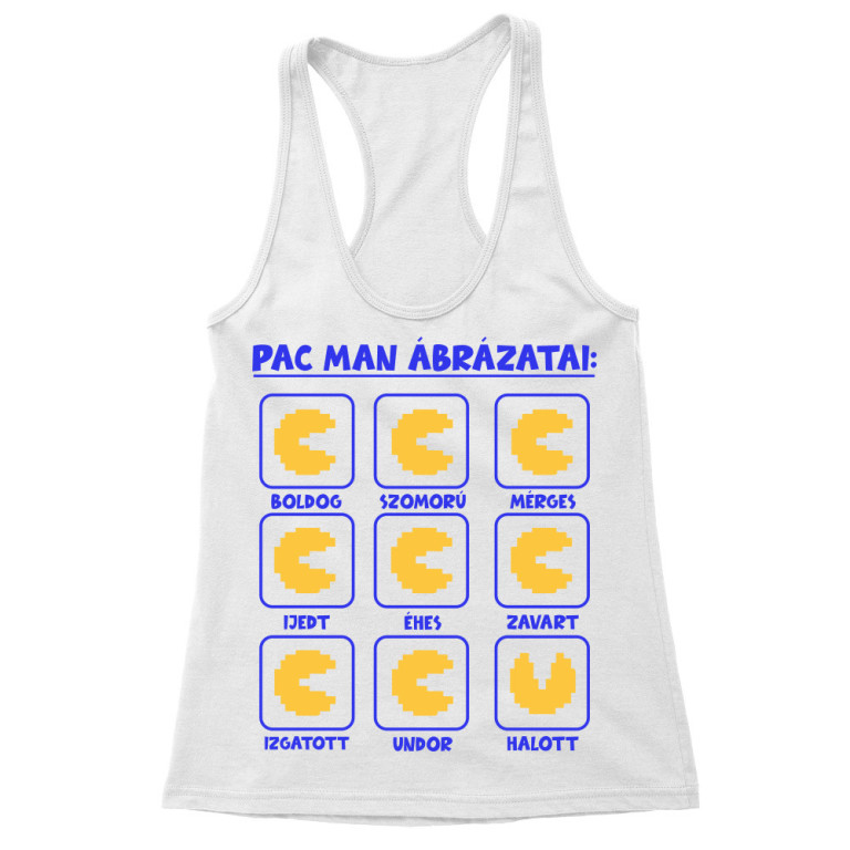 Pack man ábrázatai - Női Trikó