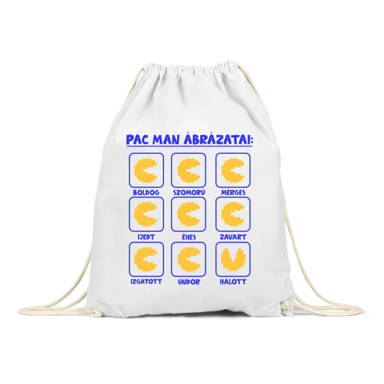 Pack man ábrázatai - Tornazsák
