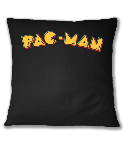 Pack man logo Pac man Párnahuzat - Pac man