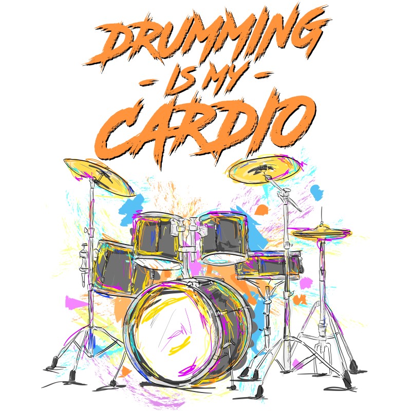 Drumming is my cardio