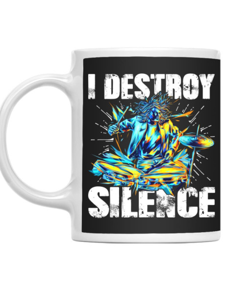 I destroy silence Dob Bögre - Zene