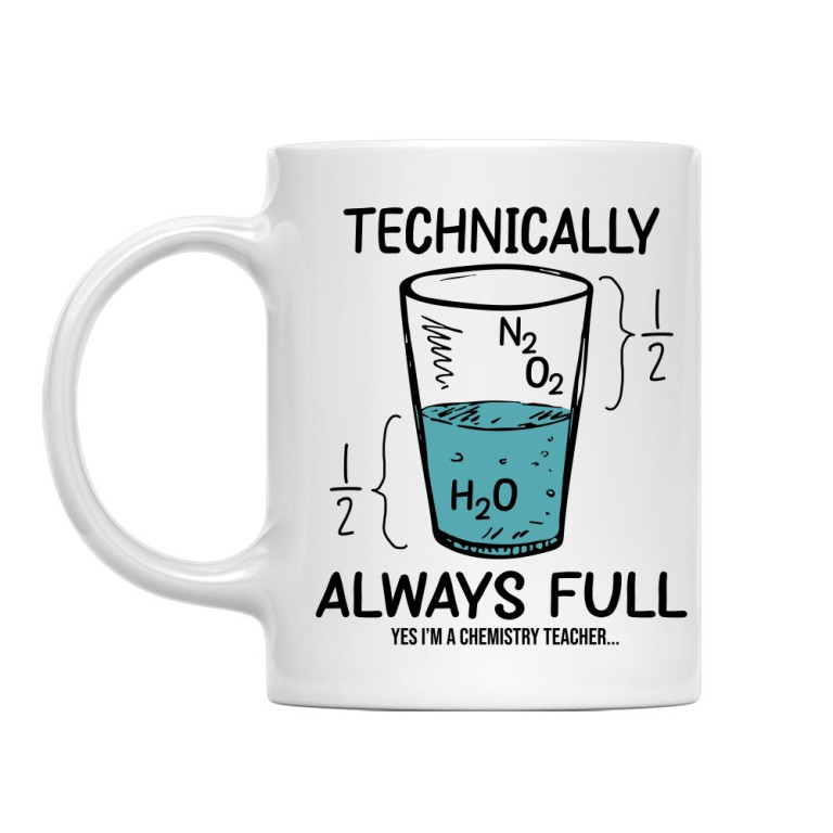 Technically it's always full