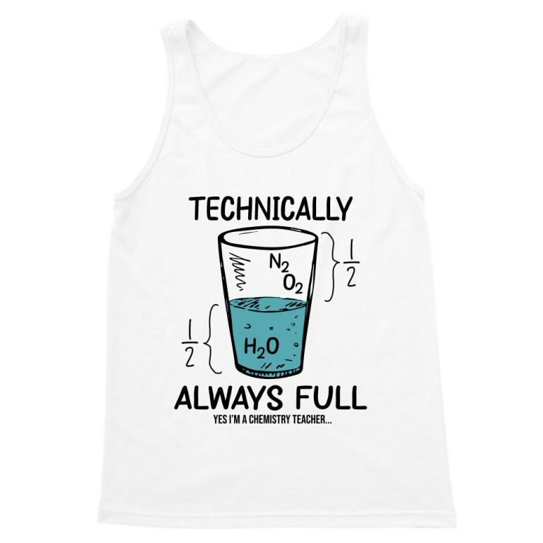 Technically it's always full