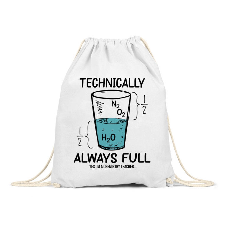 Technically it's always full