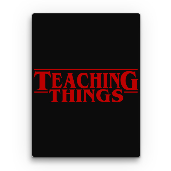 Teaching Things Oktatás Vászonkép - Tanár