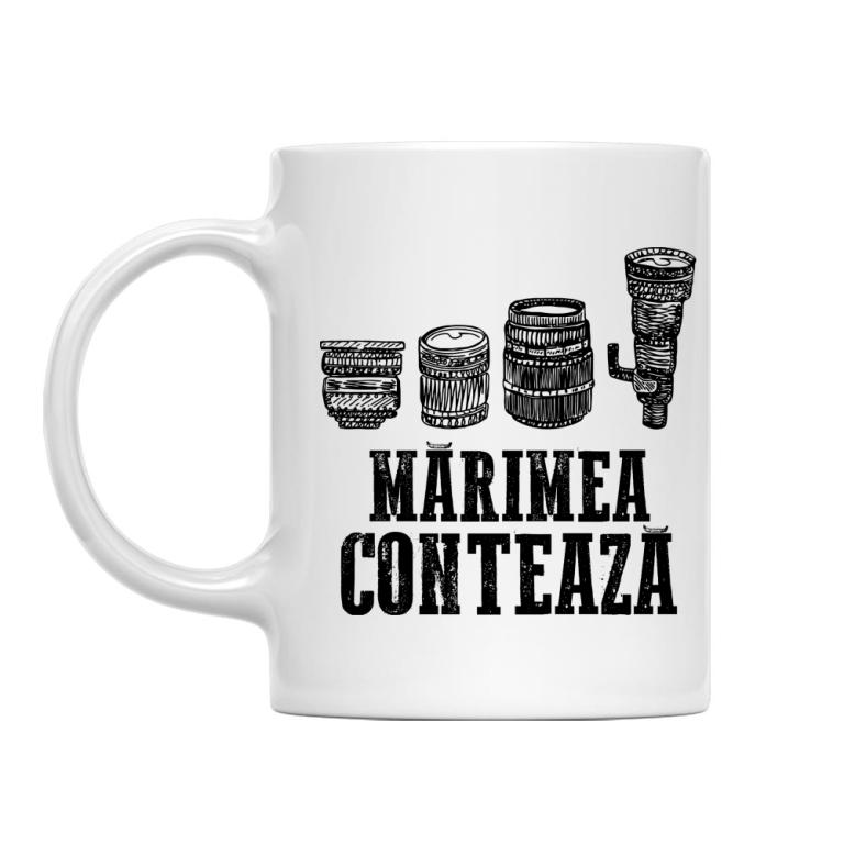 Mărimea contează - Fotograf - Cană