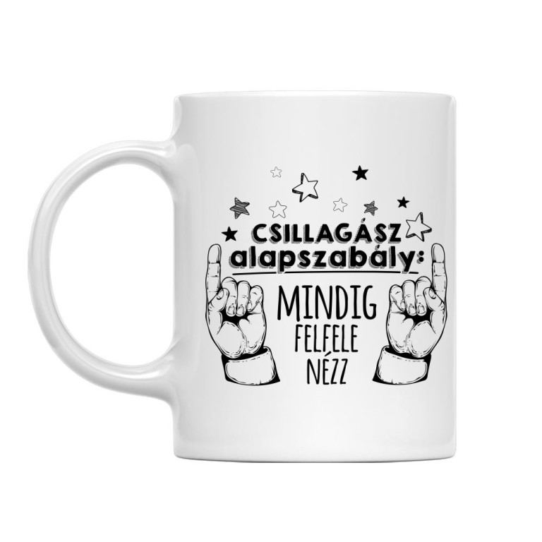 Csillagászat alapszabály - Bögre
