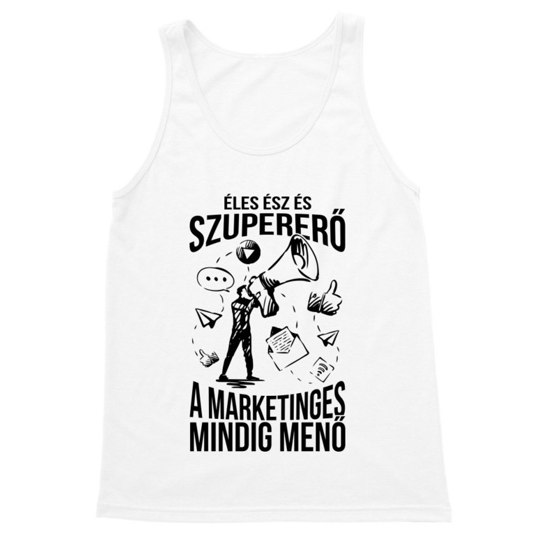 A marketinges mindig menő - Férfi Trikó