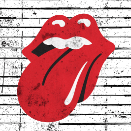Rolling Stones stripe