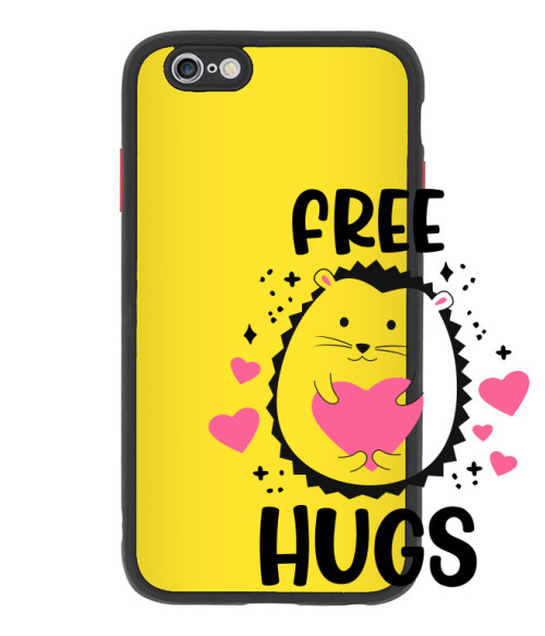 Free hugs - hedgehog apple Telefontok - Sünis