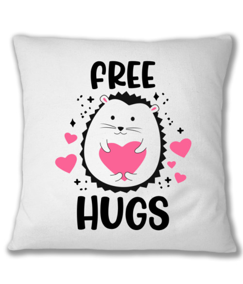 Free hugs - hedgehog Sünis Párnahuzat - Sünis