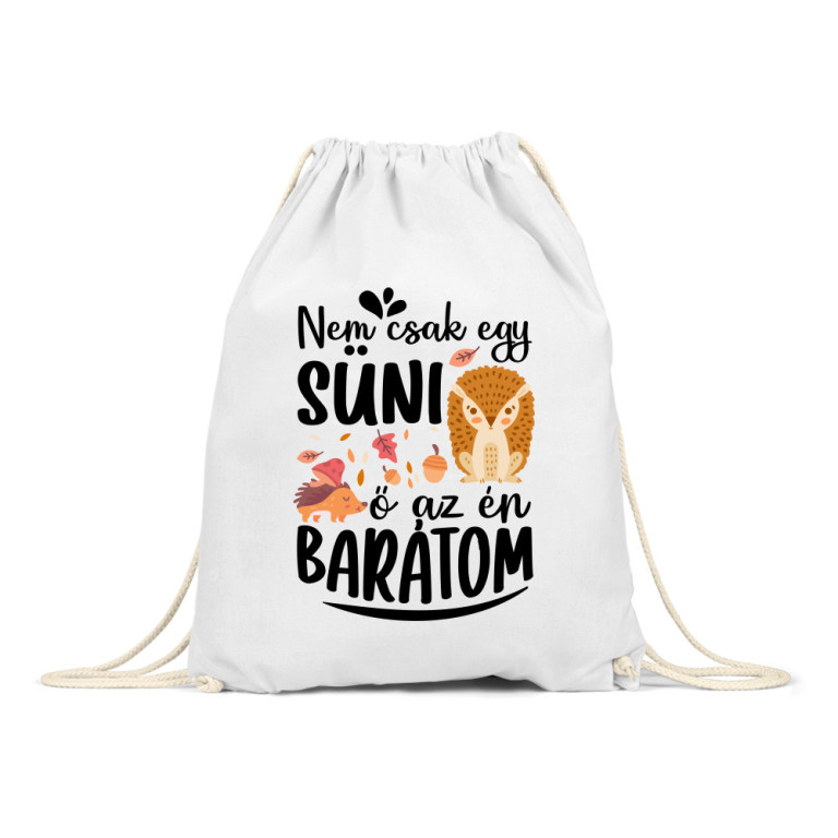 Nem csak egy süni, ő az én barátom - Tornazsák