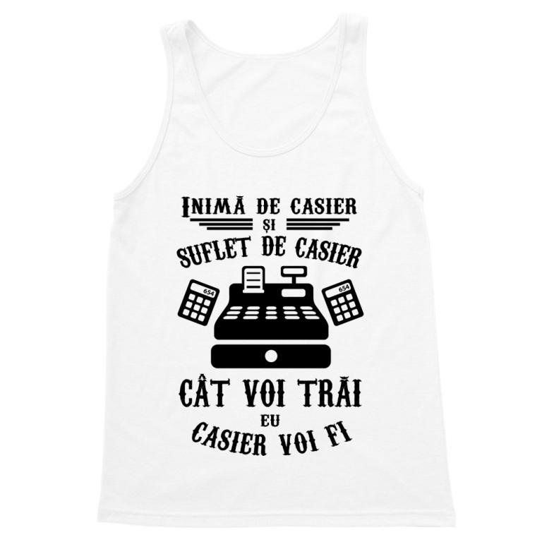Inimă de casier, suflet de casier - Tricou pentru bărbați