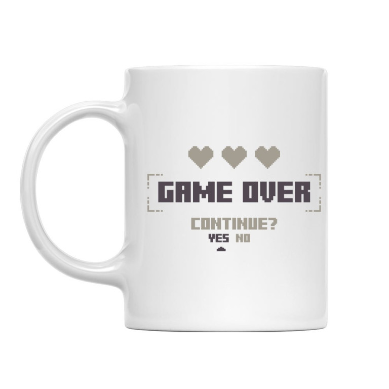 Game Over - Continue? - Bögre