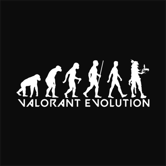 Valorant evolution Valorant Pólók, Pulóverek, Bögrék - Valorant