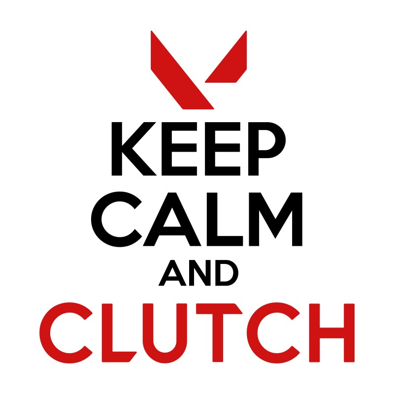 Keep calm and clutch - Design preview