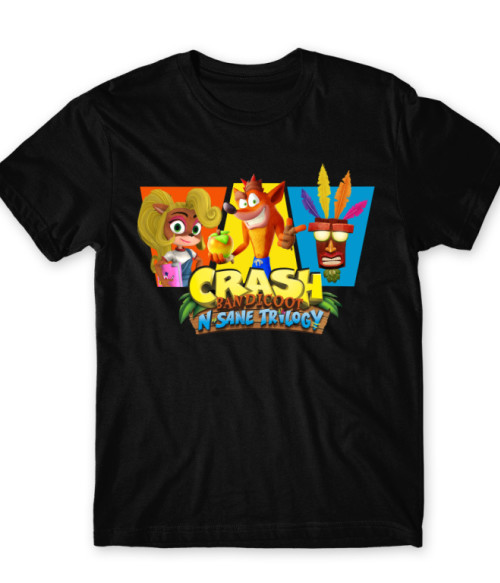 Crash N. Sane Crash Bandicoot Póló - Gaming