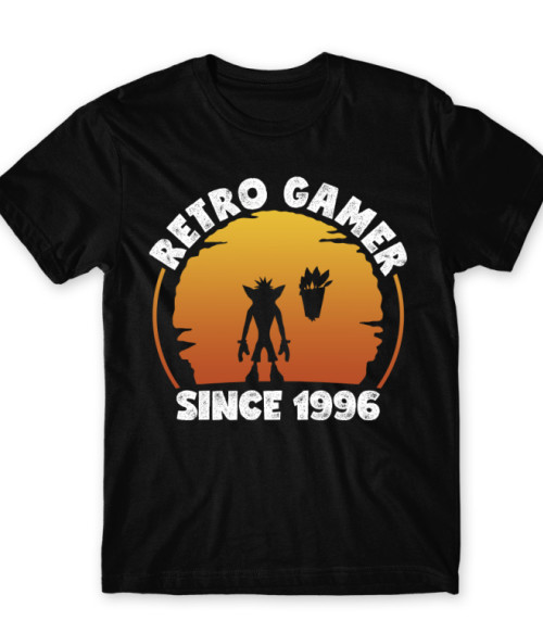 Retro Crash Crash Bandicoot Póló - Gaming
