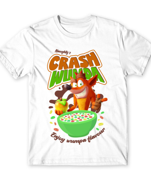 Crash Wumpa Crash Bandicoot Póló - Gaming
