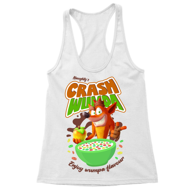 Crash Wumpa - Tricou pentru femei