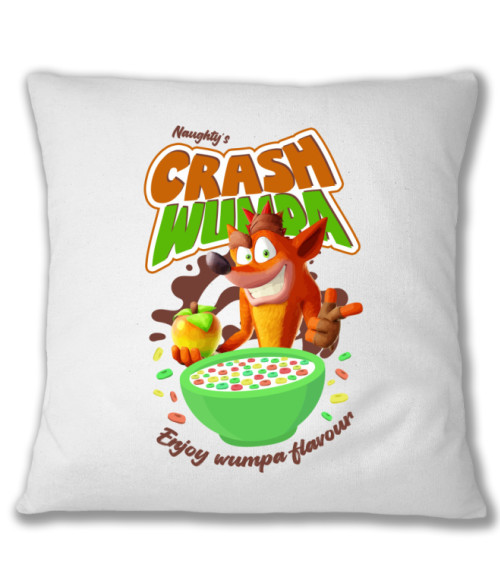 Crash Wumpa Crash Bandicoot Párnahuzat - Gaming