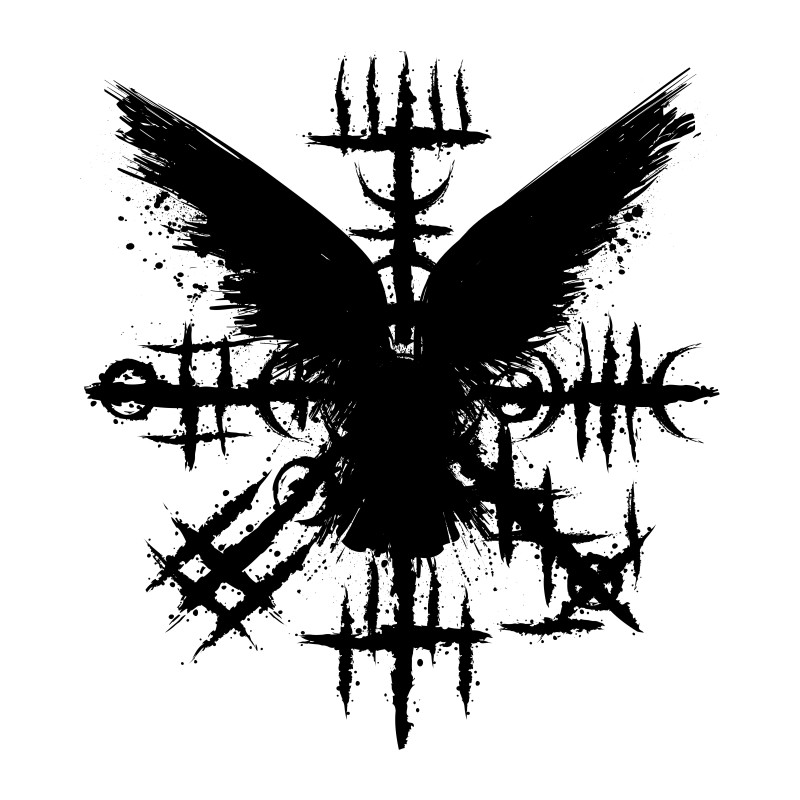 Vegvísir raven