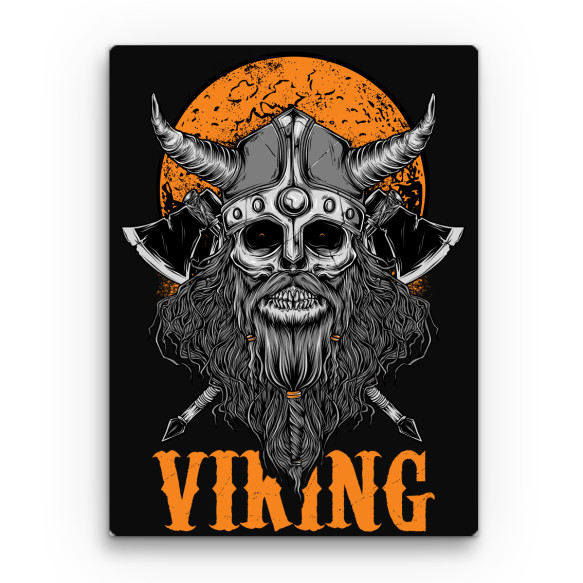 Viking koponya Viking Vászonkép - Viking