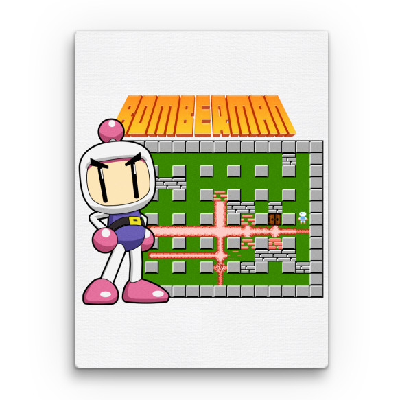 Bomberman Retro gaming Vászonkép - Retro gaming