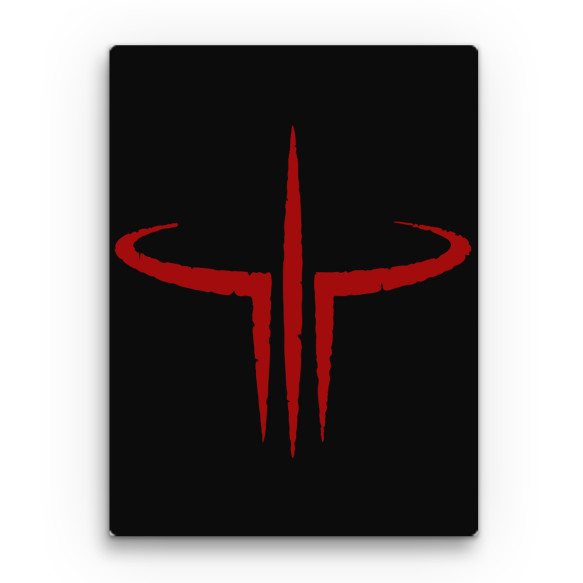 Quake 3 logo Retro gaming Vászonkép - Retro gaming