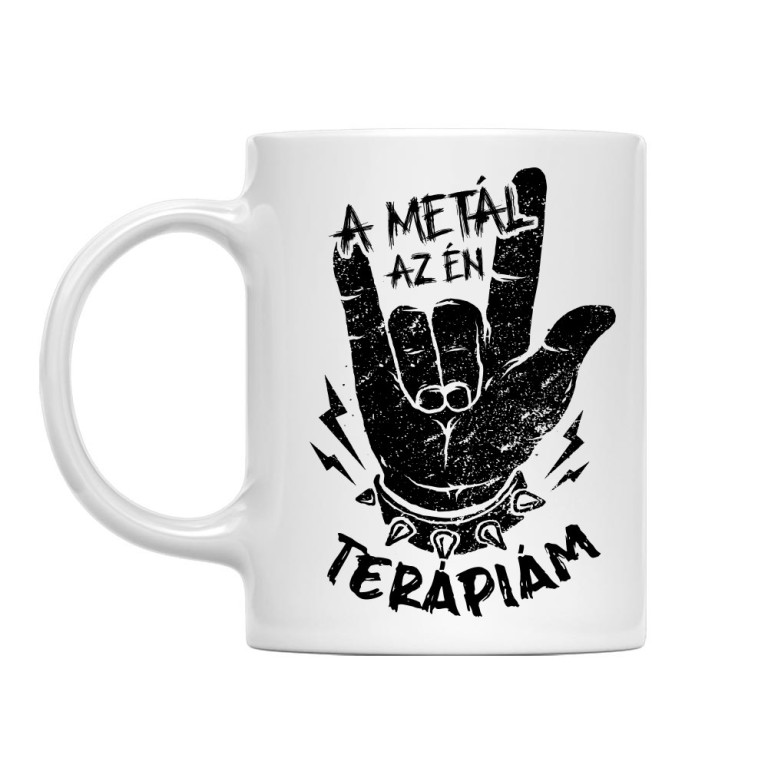 A metál az én terápiám - Bögre