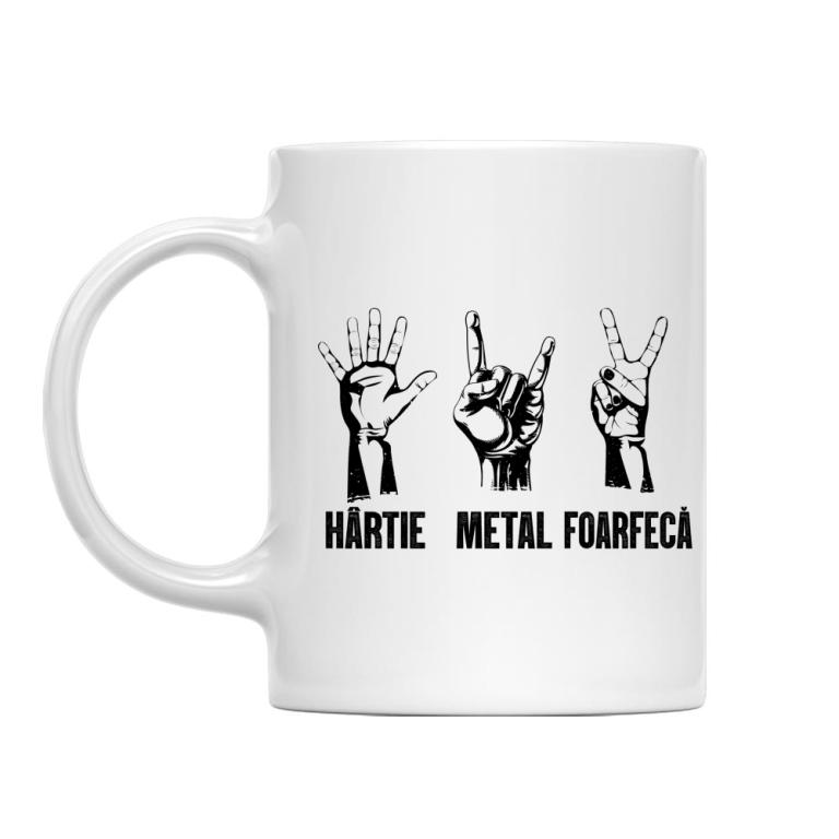 Hârtie, metal, foarfecă