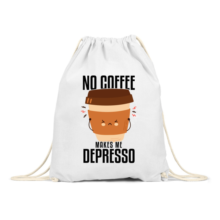 No coffee makes me depresso