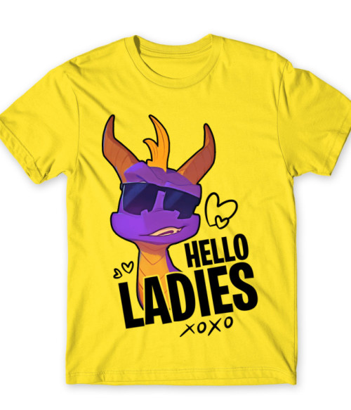 Hello Ladies - Dragon Spyro Póló - Spyro