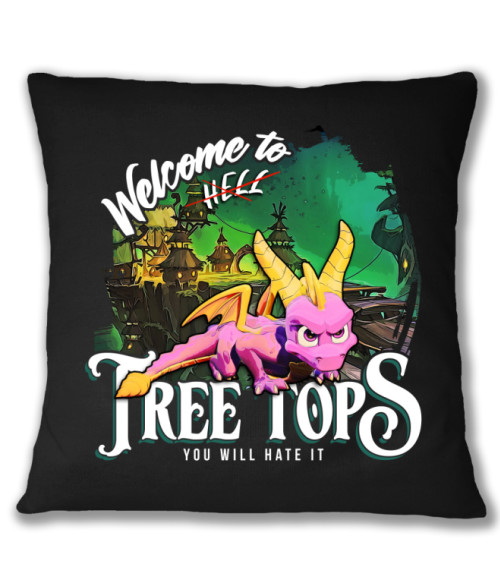 Welcome to Tree Tops Párnahuzat - Spyro