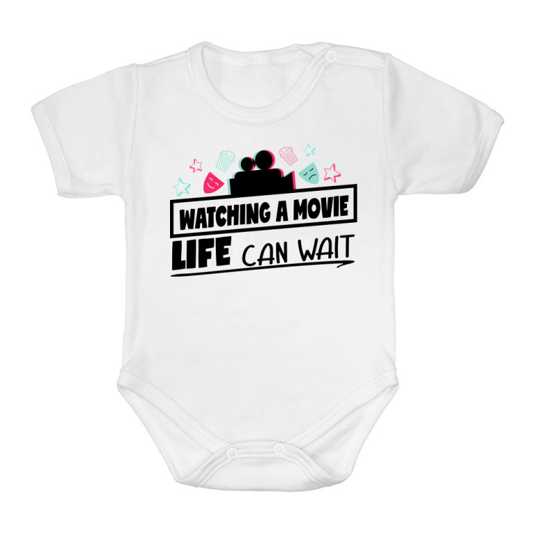 I am watching a movie, life can wait