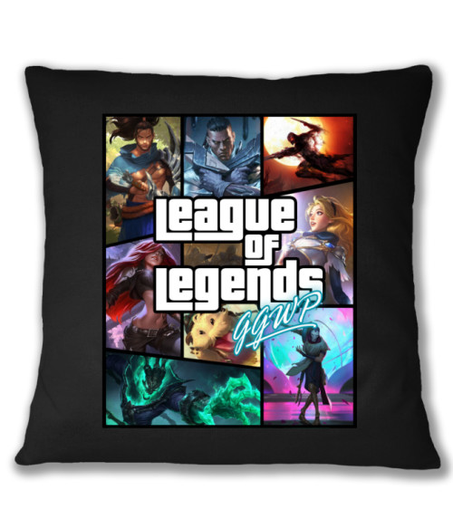League os Legends GTA League of Legends Párnahuzat - League of Legends