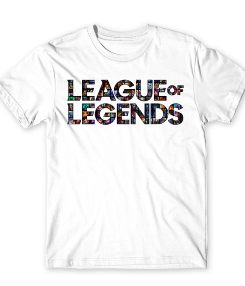 LoL Character Logo League of Legends Férfi Póló - League of Legends