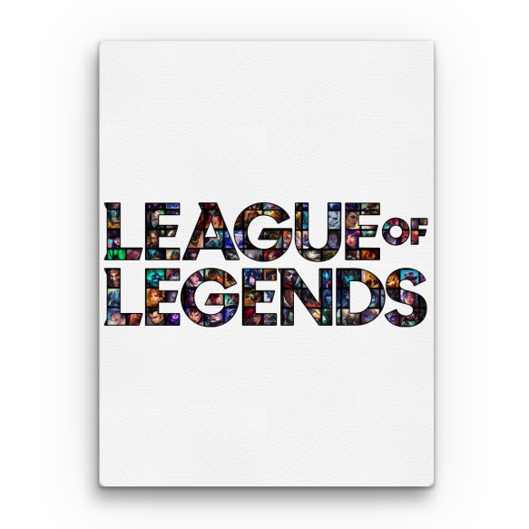 LoL Character Logo League of Legends Vászonkép - League of Legends