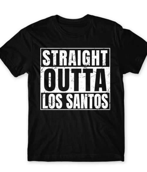 Straight Outta Los Santos Grand Theft Auto Póló - Grand Theft Auto