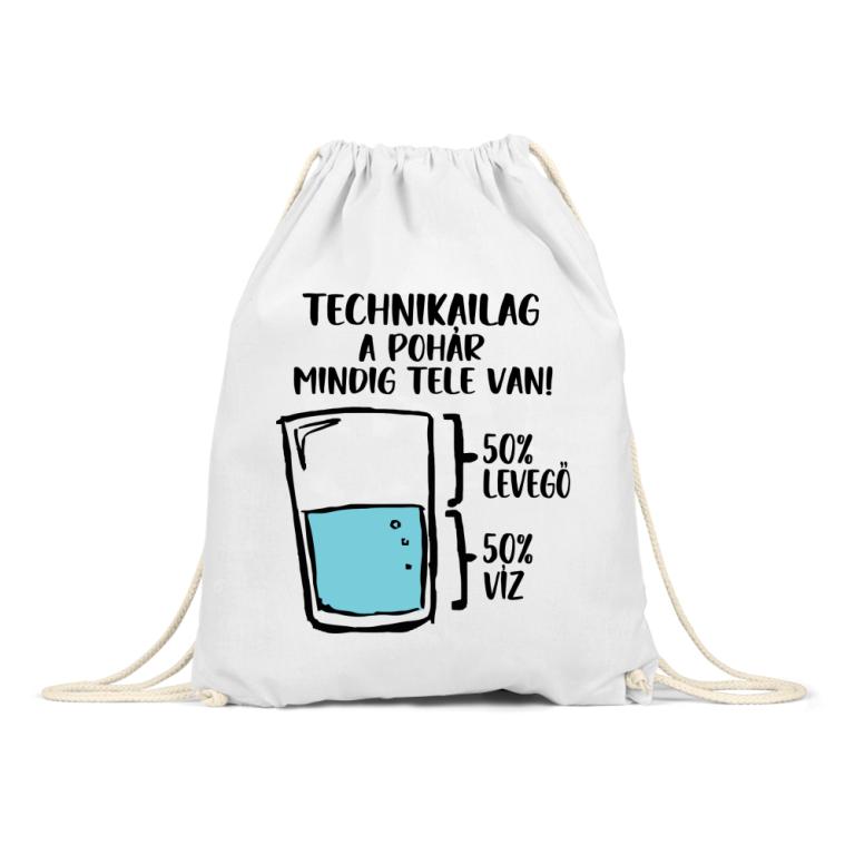 Technikailag mindig tele van - Tornazsák