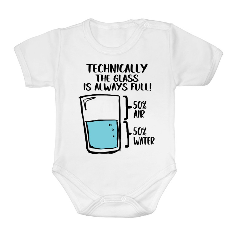 Technically the glass is always full