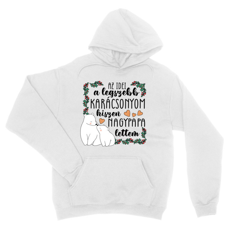 A legszebb karácsony - nagypapa - Unisex Pulóver