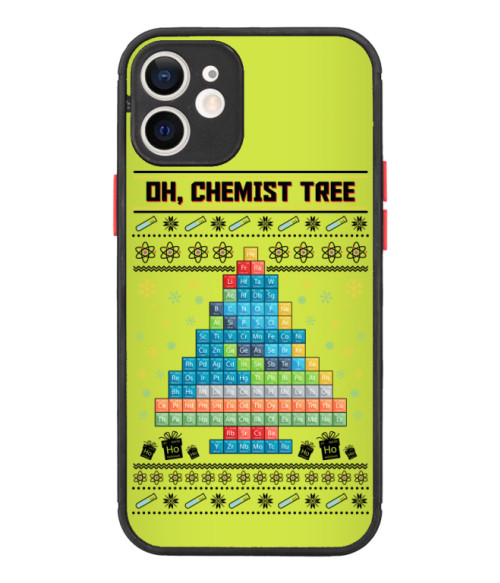 Oh chemist tree - Ugly sweater Tudományos Telefontok - Tudományos