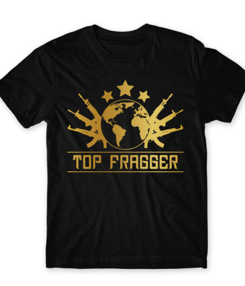 Top fragger - Counter Strike Counter Strike Póló - Gaming