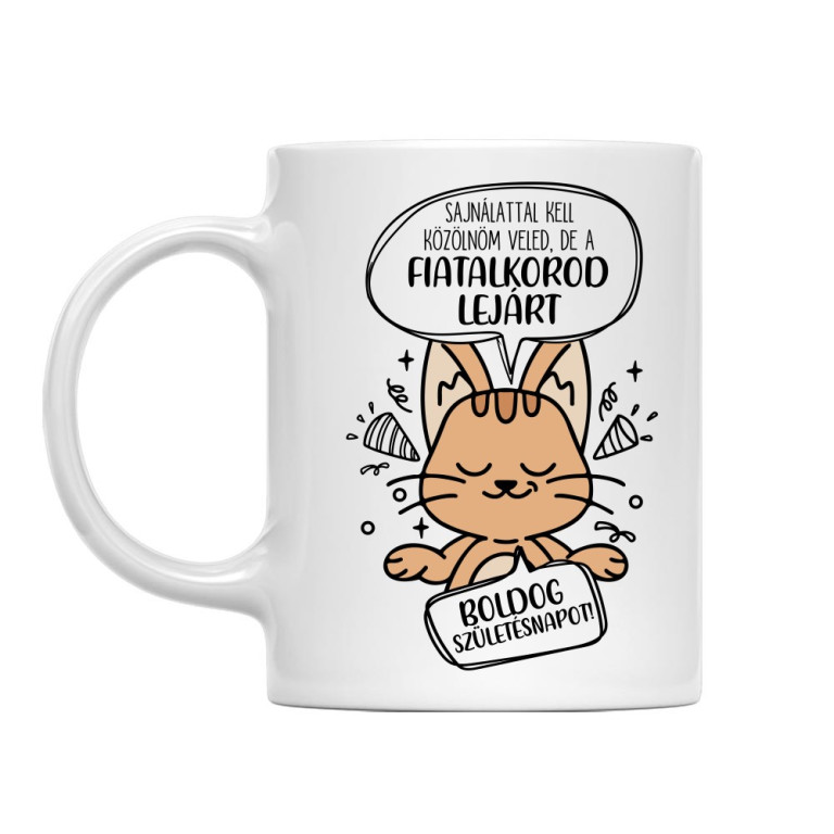 Sajnálattal kell közölnöm - Bögre