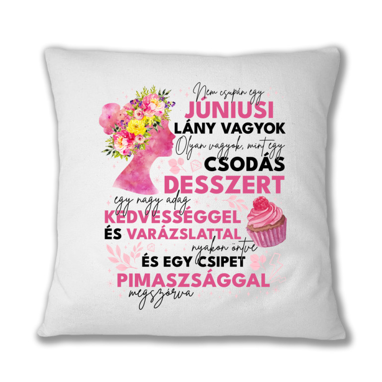Csodás desszert - Június - Párnahuzat