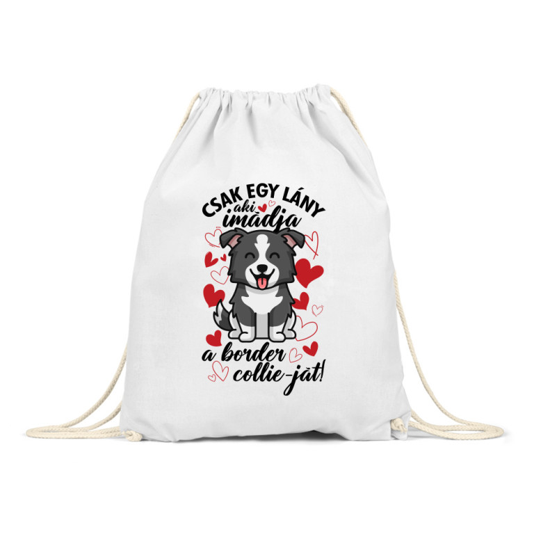 Csak egy lány - border collie - Tornazsák