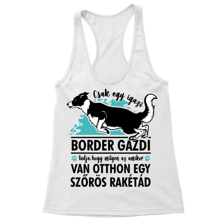 Szőrös rakéta - border collie