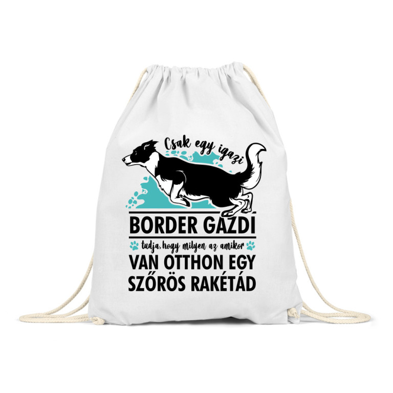 Szőrös rakéta - border collie